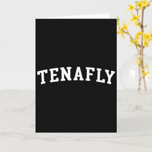 Tenafly  karte (Gelbe Blume)