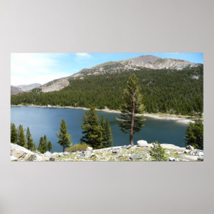 Tenaya Lake on Yosemite National Park Poster
