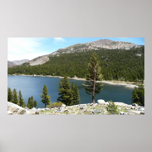 Tenaya Lake on Yosemite National Park Poster (Vorne)
