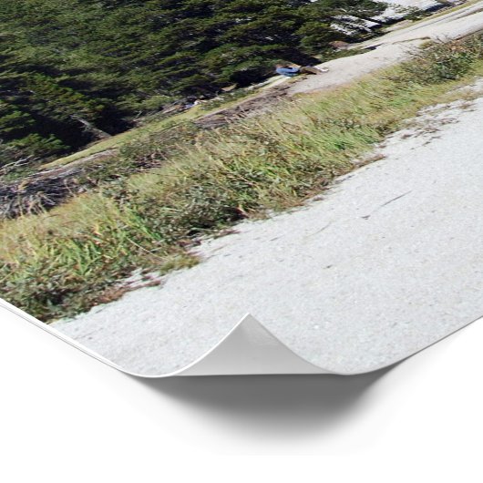 Tenaya Lake Poster (Ecke)