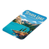 Tenaya Lake USA Magnet (Linke Seite)