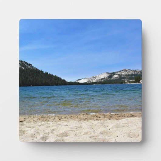 Tenaya Lake, Yosemite, CA Fotoplatte (Vorderseite)