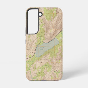 Tenaya Lake, Yosemite Topografische Karte Samsung Galaxy Hülle