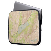 Tenaya Lake, Yosemite Topographische Karte Laptopschutzhülle (Vorderseite Links)