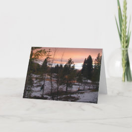 Tenaya Lodge (#4) Feiertagskarte