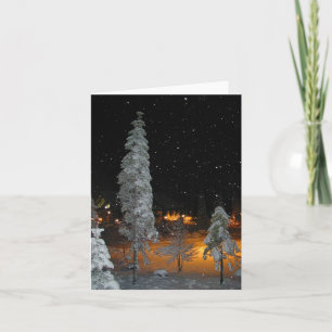 Tenaya Lodge Nähe Yosemite Card Karte