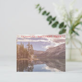 Tenaya-See Postkarte (Stehend Vorderseite)
