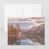 Tenaya-See Postkarte (Vorne/Hinten)