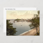 Tenby, Pembrokeshire, Wales Postkarte (Vorne/Hinten)