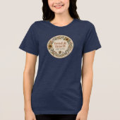 Tend & Teach AG-Lehrerin Tri-Blend Shirt (Vorderseite)