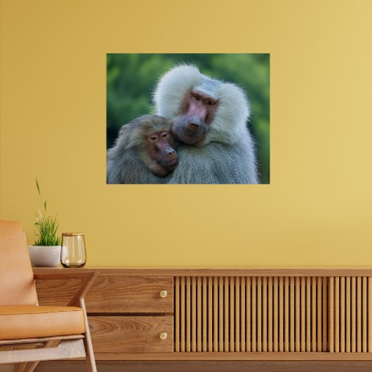 Tender Baboon Bond Poster (Wohnzimmer 2)