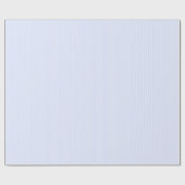 Tender Baby Blue Pale Sky Blue and White Stripe Geschenkpapier (Flach)