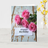 Tender Bloom Geburtstagskarte Karte (Gelbe Blume)