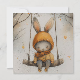 Tender Bunnies: Charme 🐇 Digital Feiertagskarte