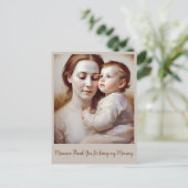 " TENDER EMBRACE " POSTKARTE (Stehend Vorderseite)
