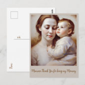 " TENDER EMBRACE " POSTKARTE (Vorne/Hinten)