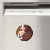Tender Faced Buddha Magnet (In Situ (Geschirrspüler))