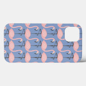 Tender Flamingo Muster Case-Mate iPhone Hülle (Rückseite (Horizontal))