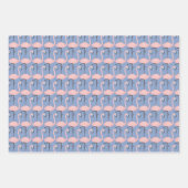 Tender Flamingo Muster Geschenkpapier Set (Vorderseite)
