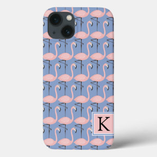 Tender Flamingo Muster Monogramm Case-Mate iPhone Hülle