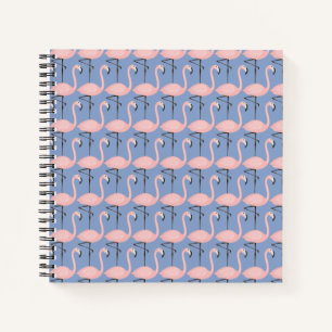 Tender Flamingo Muster Notizblock