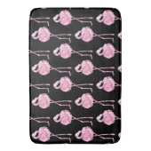 Tender Flamingo Serie Design 3 Badematte (Vorderseite Vertikal)