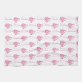 Tender Flamingo Serie Design 3 Küchentücher (Horizontal)