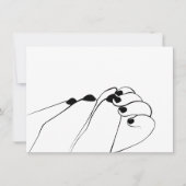 Tender Monochrome Mum Baby Hands (Vorderseite)