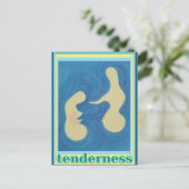 Tendering Abstrakt Art Postkarte (Stehend Vorderseite)