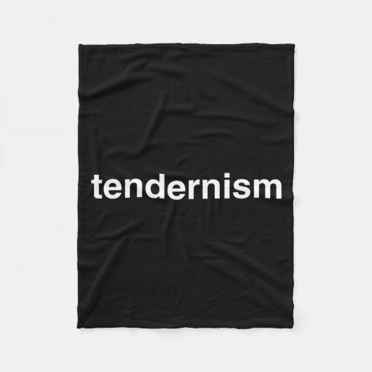 Tendernism Meme Tender Barbecue Bbq Novelty Big Te Fleecedecke (Vorderseite)