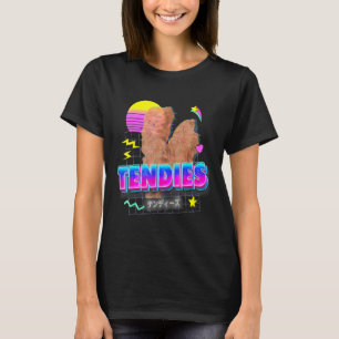 Tendies Vaporwave 80er Chicken Tenders Japanisch K T-Shirt