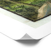Tending tea plants (w/c on paper) poster (Ecke)