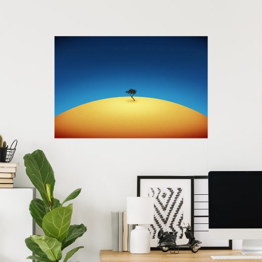 Tenere Tree (Kein Text) Poster (Heimbüro)