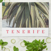 Tenerife Aloe Vera Teetuch Geschirrtuch (Gefaltet)