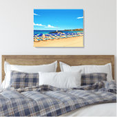 Tenerife beach view canvas print leinwanddruck (Insitu (Schlafzimmer))
