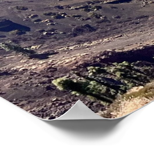 Tenerife Blick Poster (Ecke)