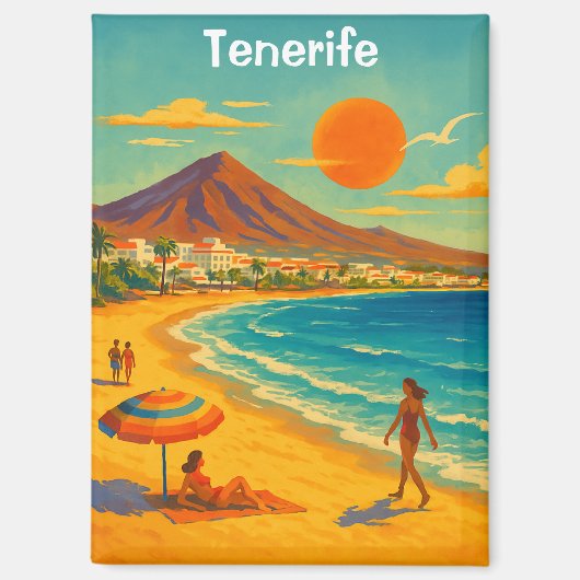 Tenerife Canary Island Playa de las Americas Magnet (Vorderseite)