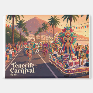 Tenerife Karneval Spanien Magnet