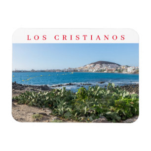 Tenerife Los Cristianos View Kühlschrankmagnet Magnet
