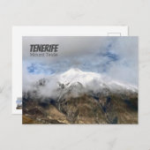 Tenerife Mount Teide Postcard! Postkarte (Vorne/Hinten)