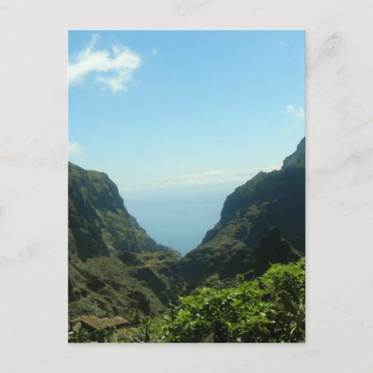 Tenerife Mount Teide Postkarte (Vorderseite)