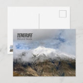 Tenerife Mount Teide Postkarte! Postkarte (Vorne/Hinten)