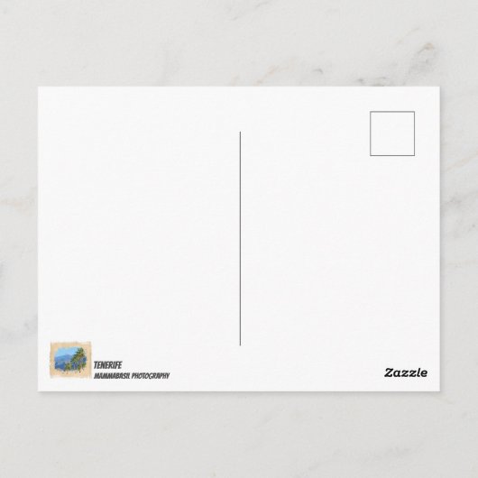 Tenerife Postcard! Postkarte (Rückseite)