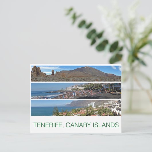 Tenerife Postkarte (Stehend Vorderseite)