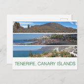 Tenerife Postkarte (Vorne/Hinten)