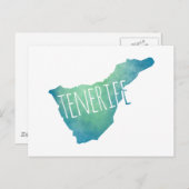 Tenerife Postkarte (Vorne/Hinten)