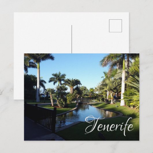 Tenerife Postkarte (Vorne/Hinten)
