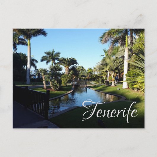 Tenerife Postkarte (Vorderseite)