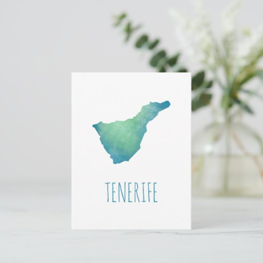 Tenerife Postkarte (Stehend Vorderseite)