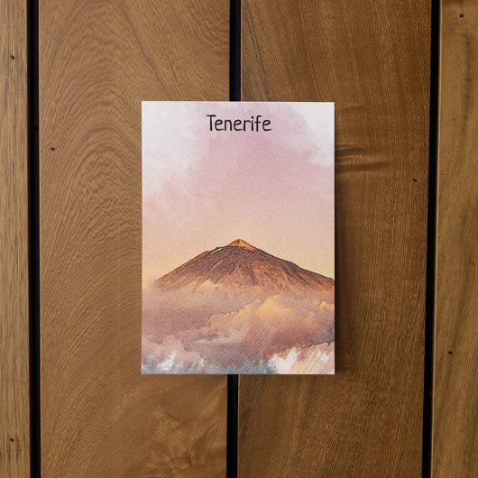 Tenerife Teide Mountain Kanarische Inseln Postkarte